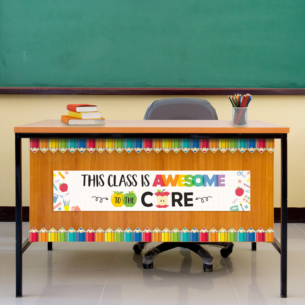 Apple Time Welcome Banner 2-sided