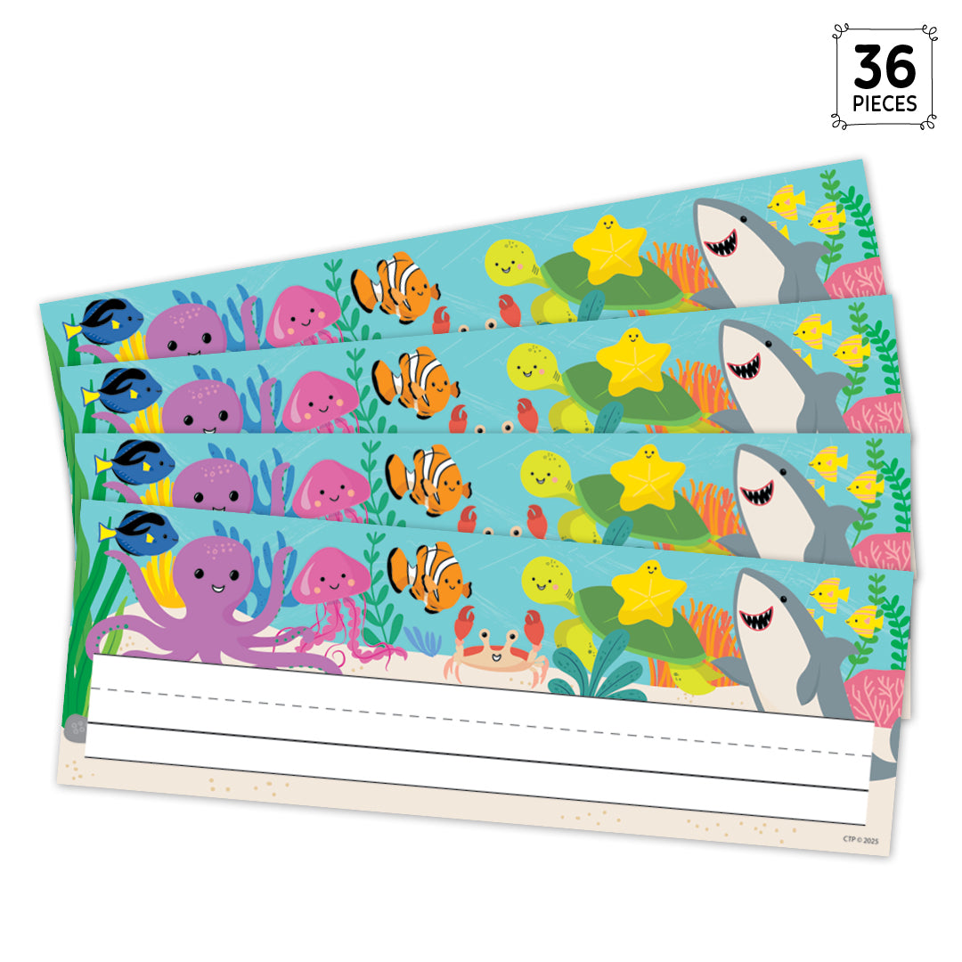 Sea Friends Name Plates