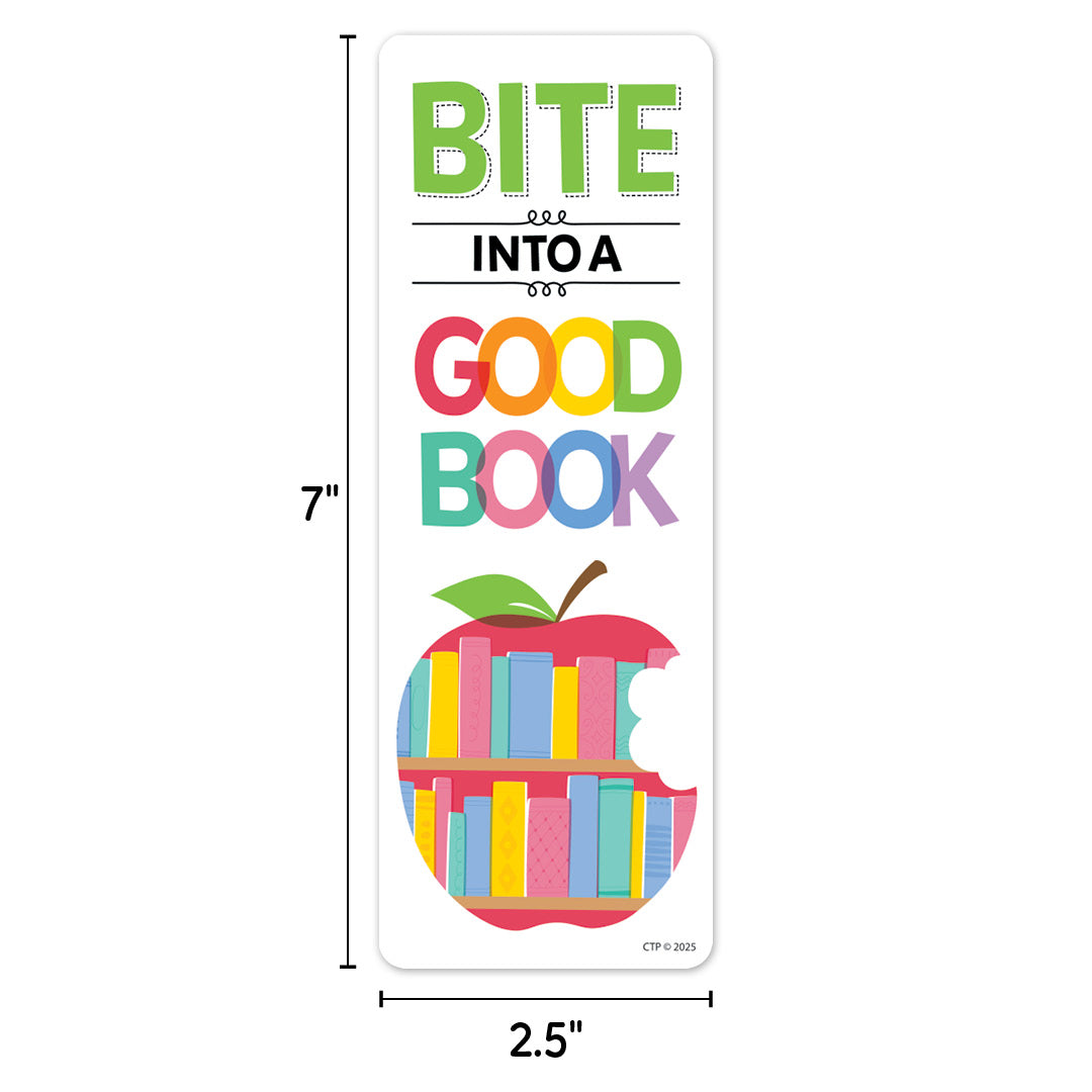 Apple Time Bite into... Bookmark