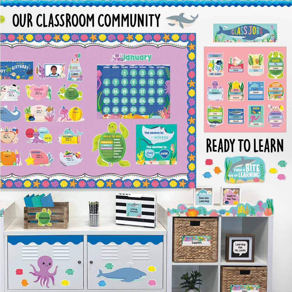 Core Decor School Time Punch-Out Phrases