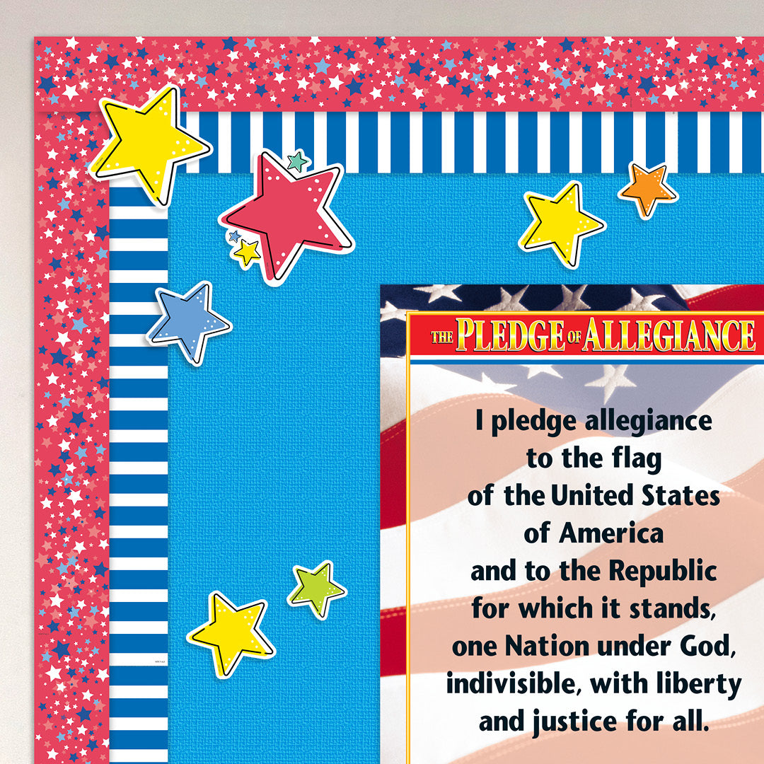 Core Decor Patriotic Stars EZ Border