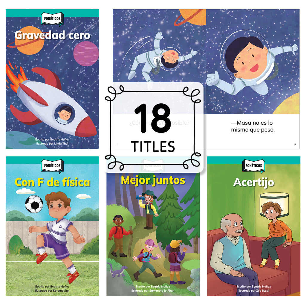 Fonéticos Decodable Readers Set 2