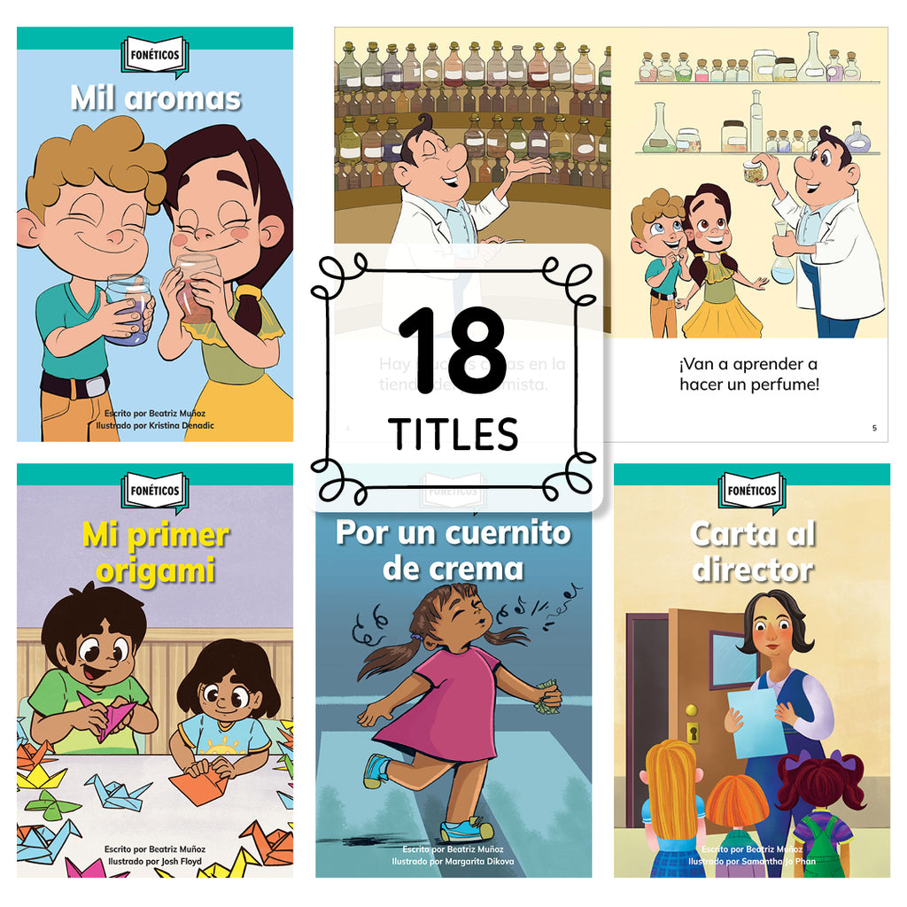 Fonéticos Decodable Readers Set 2