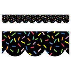 Core Decor Sprinkles on Black EZ Border