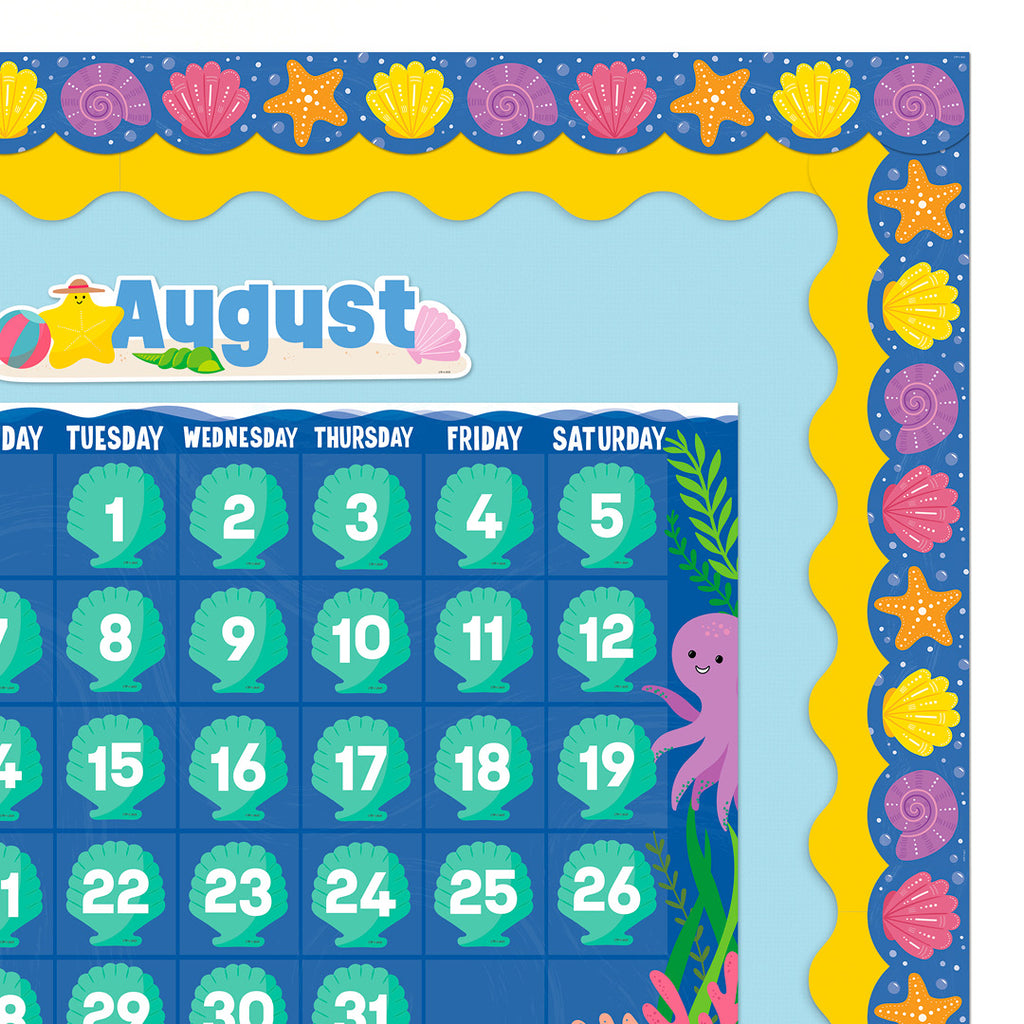 Sea Friends Seashells EZ Border