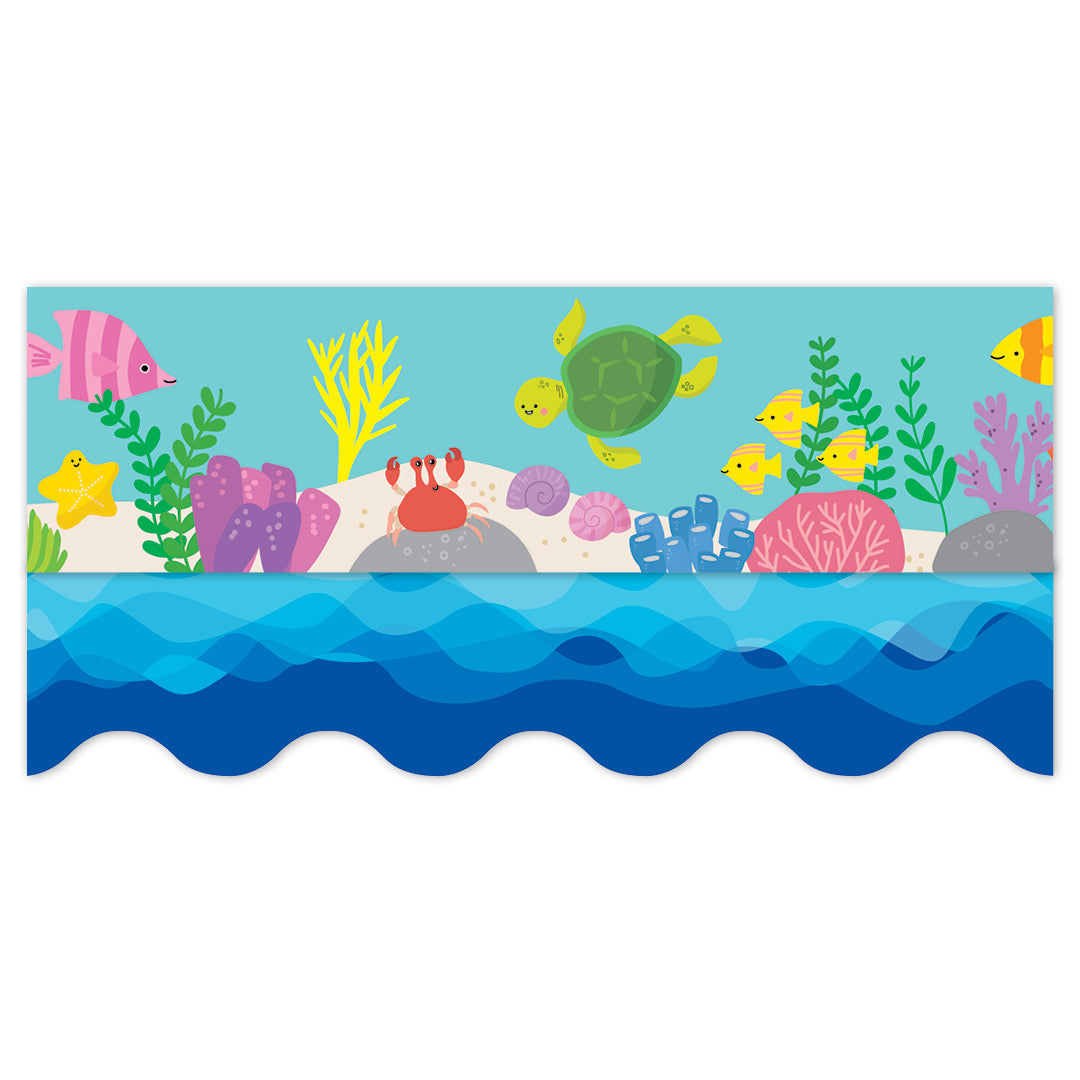 Sea Friends Under the Sea EZ Border – Creative Teaching Press