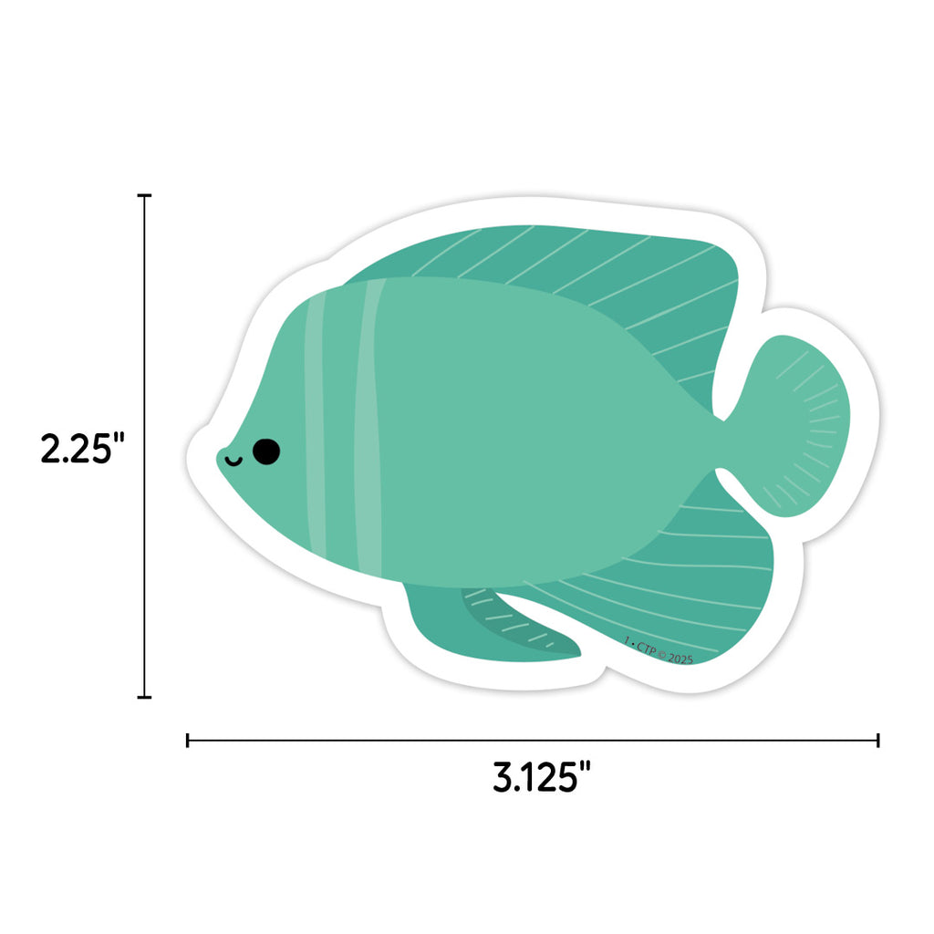 Sea Friends School of Fish 3" Designer Cut-Outs