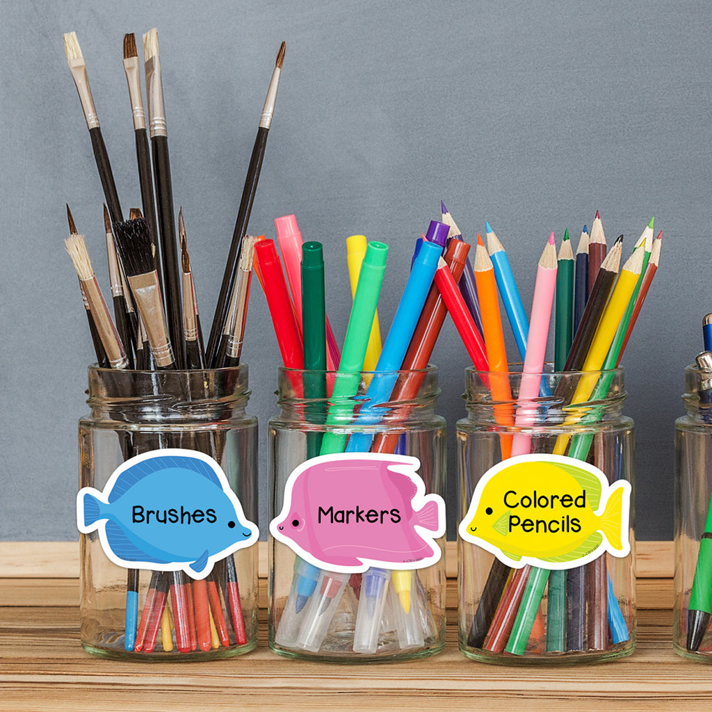 Sea Friends School of Fish 3" Designer Cut-Outs