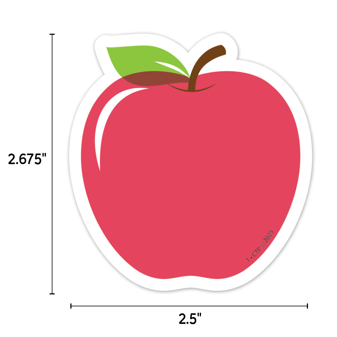 Apple Time Apples 3" Designer Cut-Outs