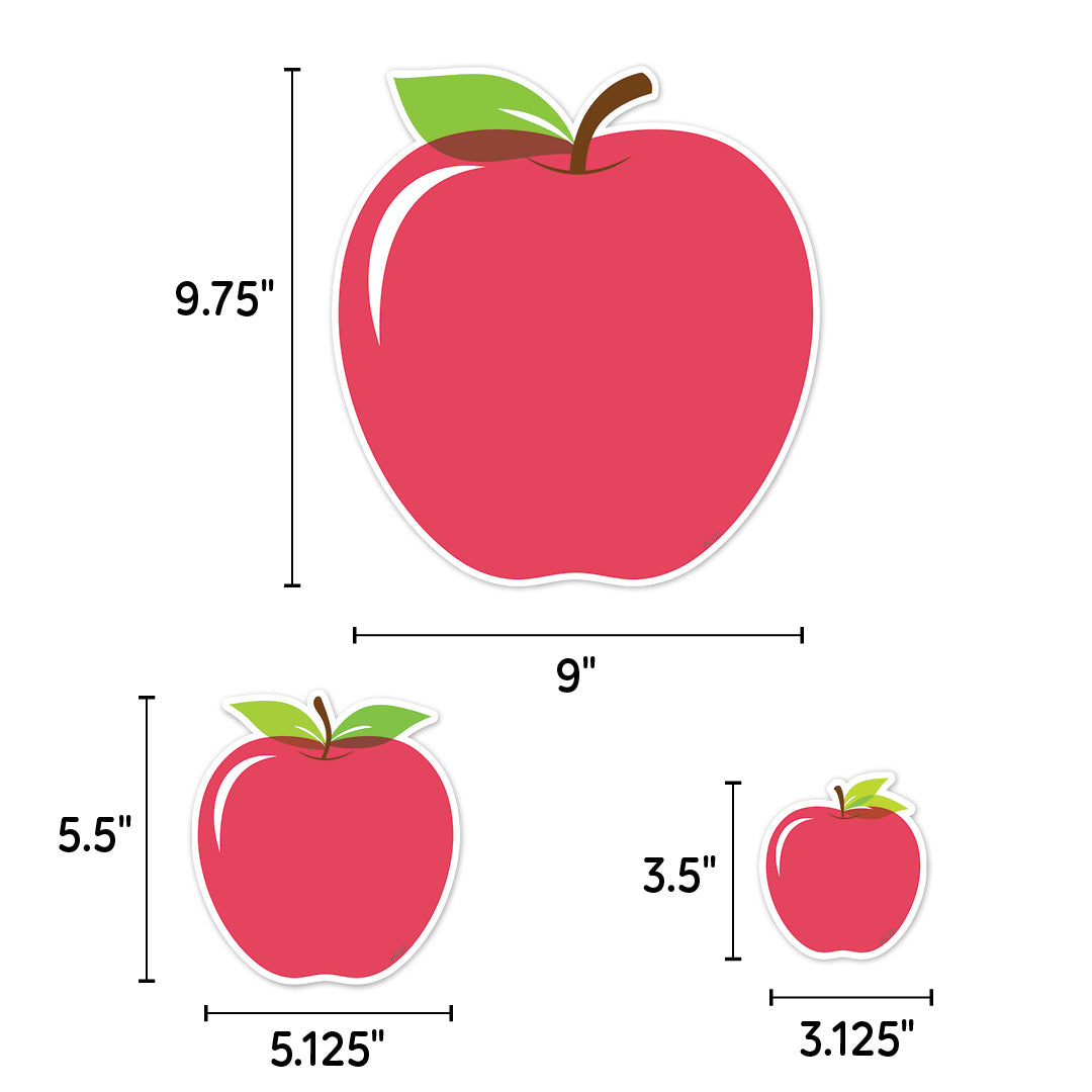 Apple Time Apples 10" Designer Cut-Outs