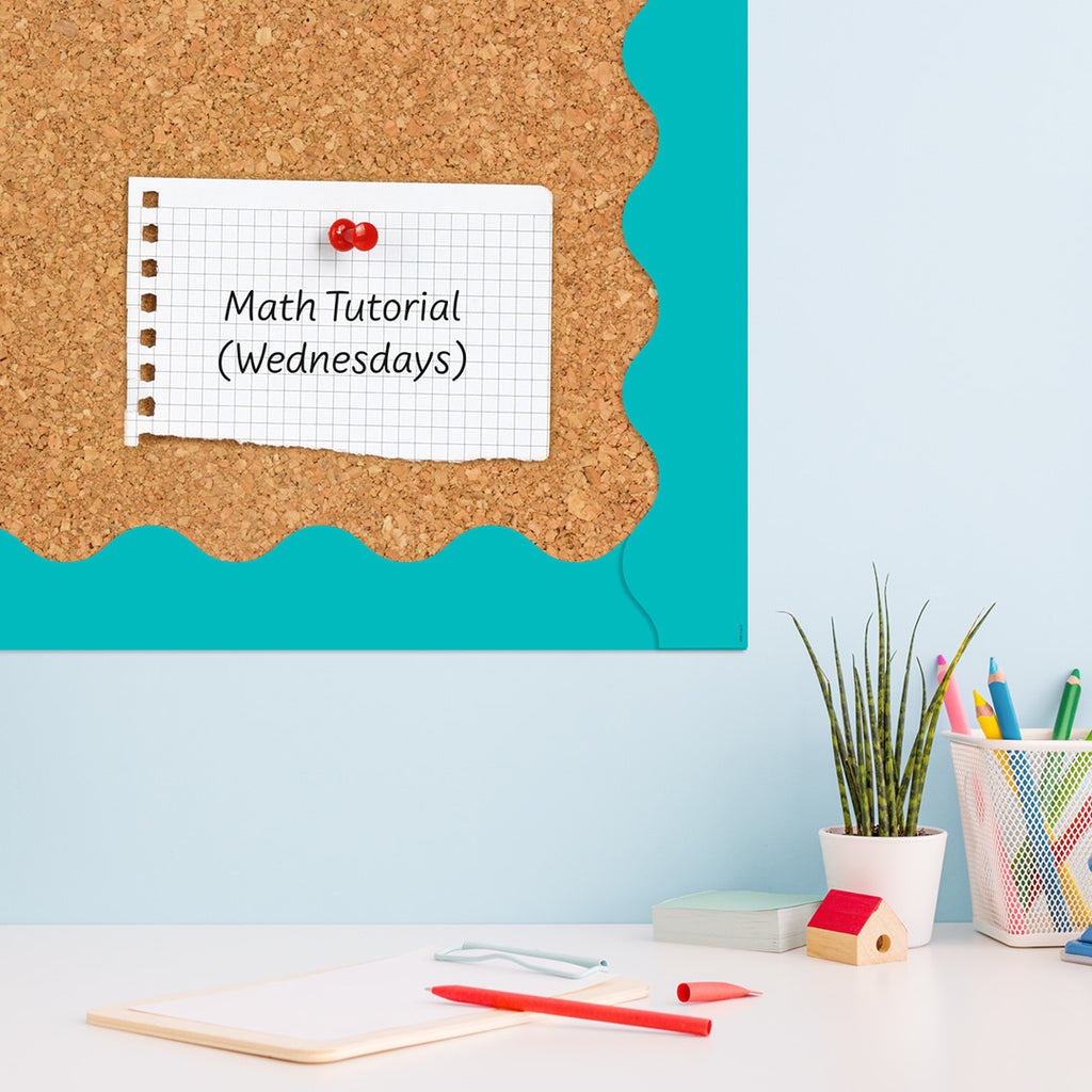 Core Decor Turquoise Wavy EZ Border