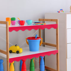 Core Decor Red Wavy EZ Border