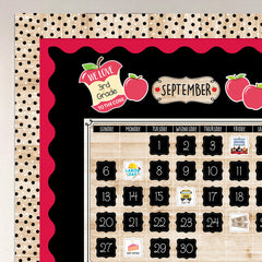 Core Decor Red Wavy EZ Border