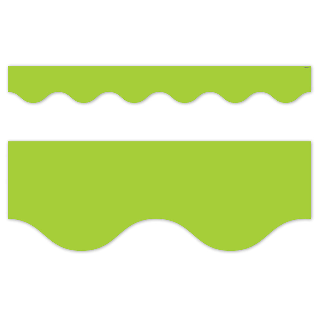 Core Decor Lime Wavy EZ Border