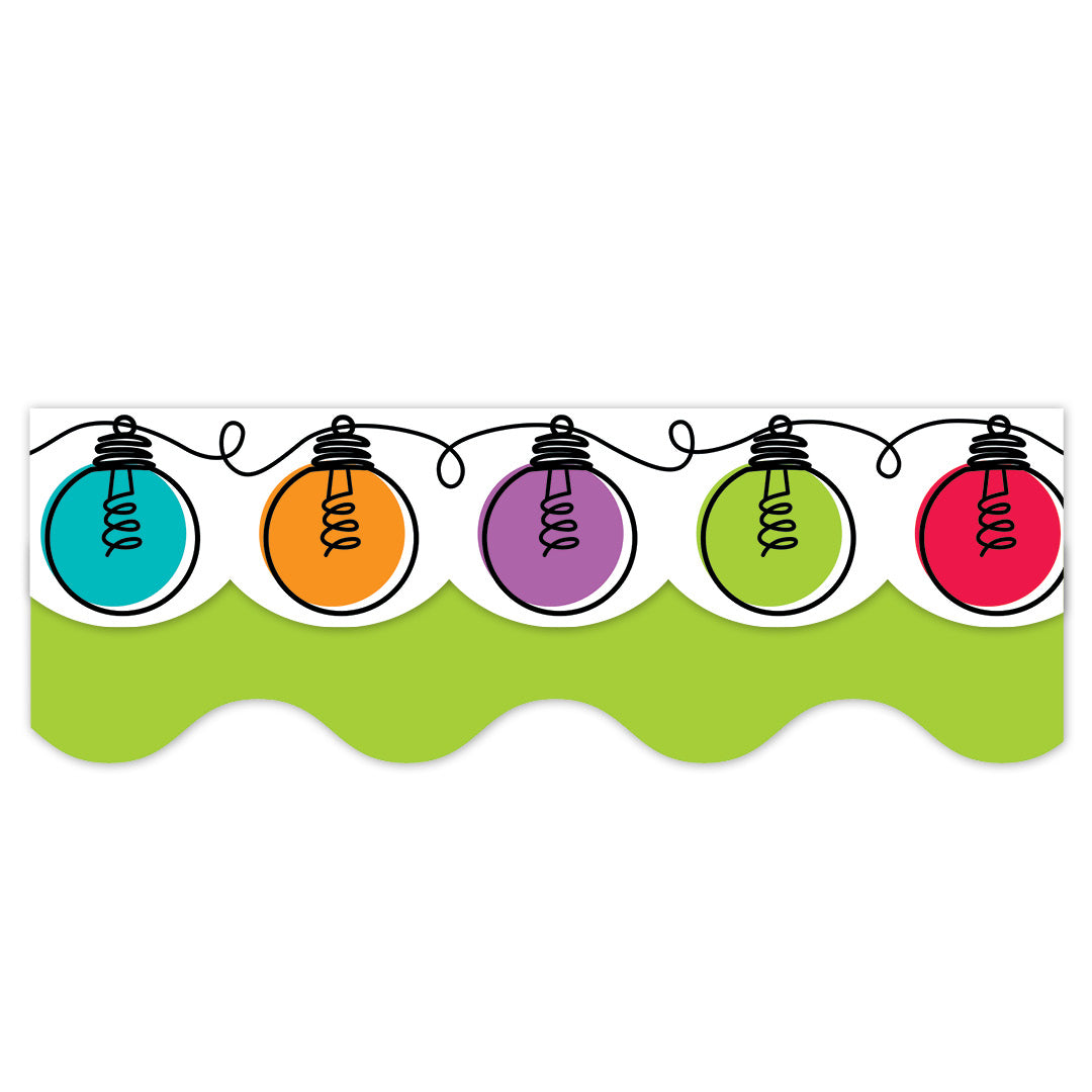 Core Decor Lime Wavy EZ Border