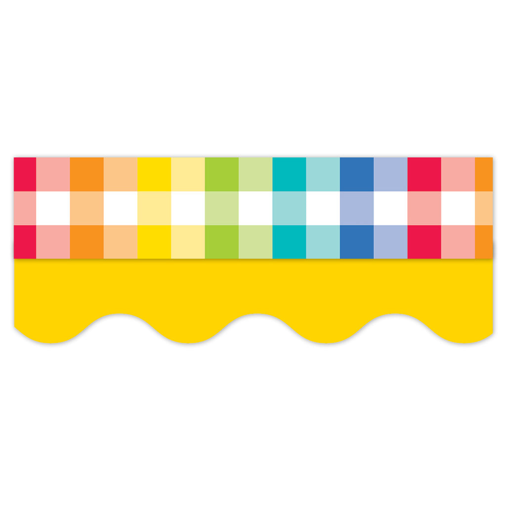 Core Decor Yellow Wavy EZ Border