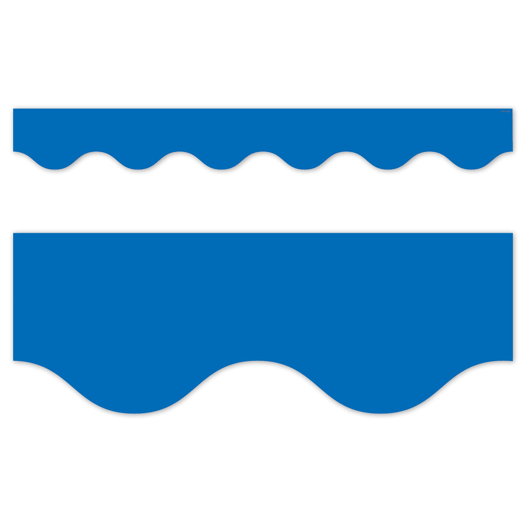 Core Decor Blue Wavy EZ Border