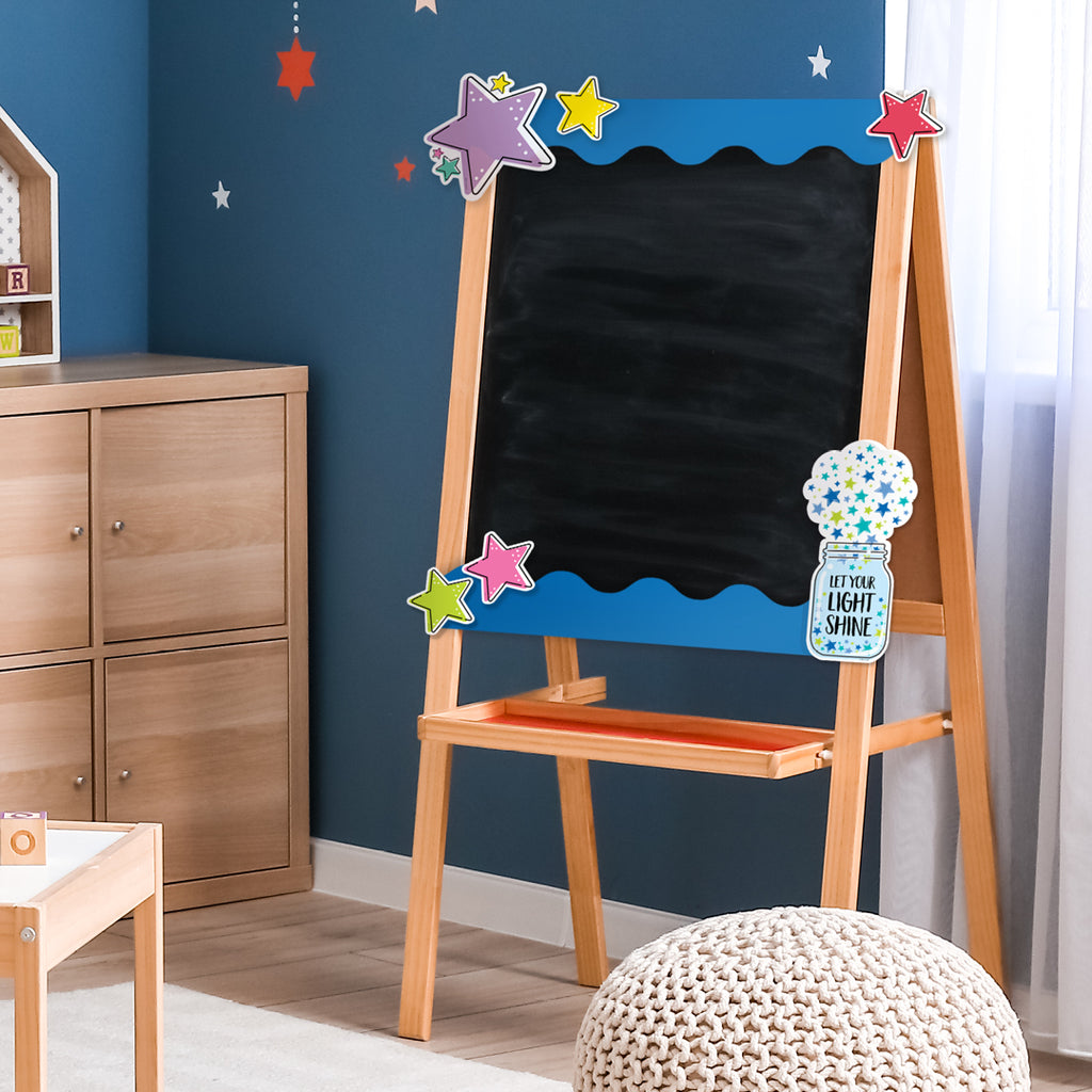 Core Decor Blue Wavy EZ Border