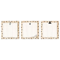 Core Decor Polka Dots on Wood 3" Designer Cut-Outs