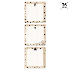 Core Decor Polka Dots on Wood 3