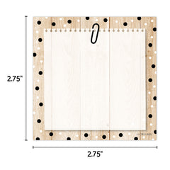 Core Decor Polka Dots on Wood 3