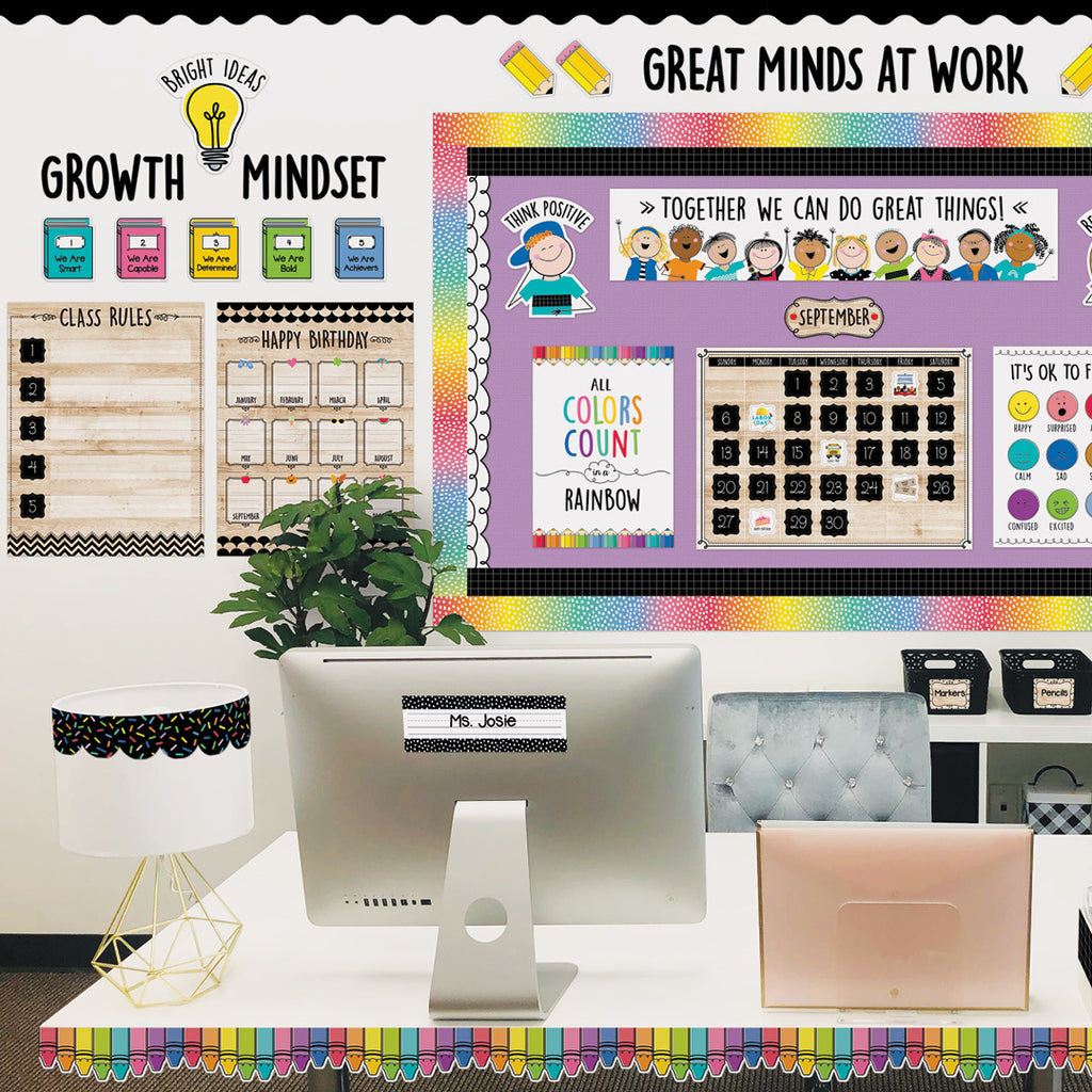 Core Decor Mindset Motivation Punch-Out Phrases