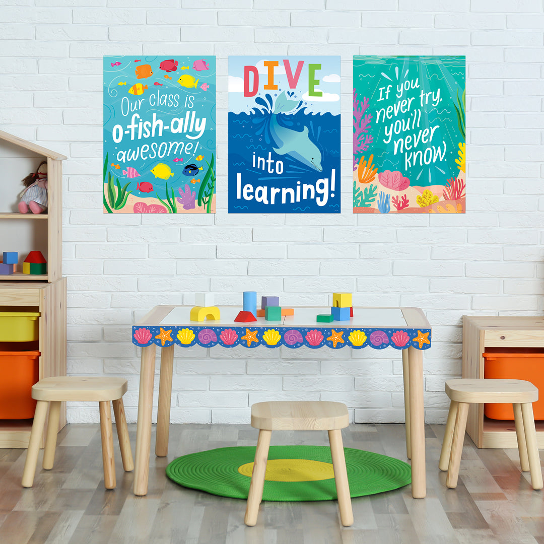 Sea Friends Inspire U 4-Poster Pack