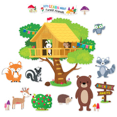 Woodland Friends Treehouse Bulletin Board