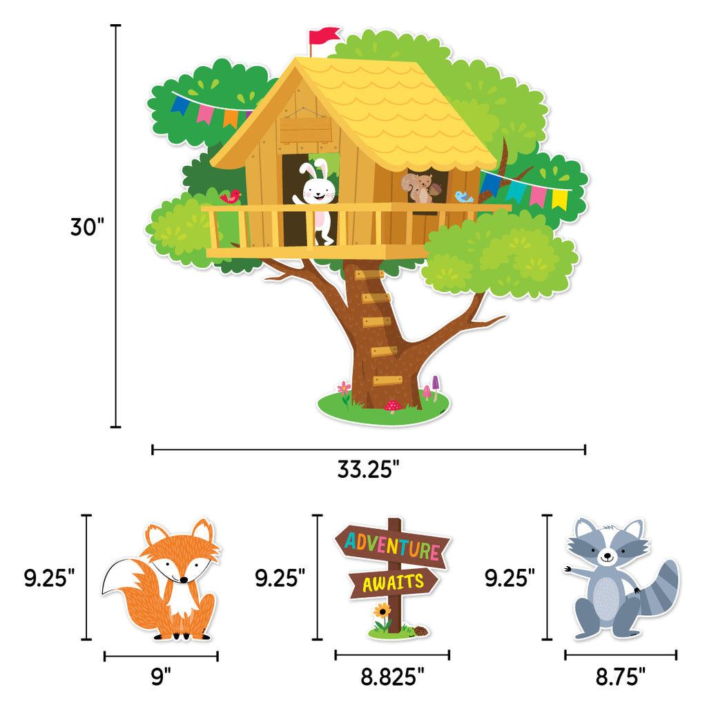 Woodland Friends Treehouse Bulletin Board