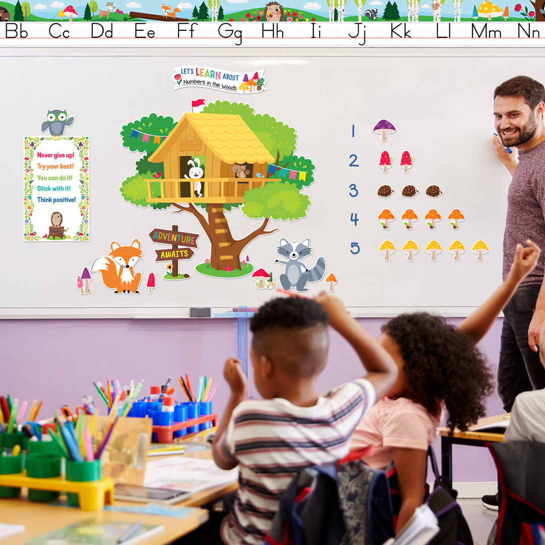 Woodland Friends Treehouse Bulletin Board