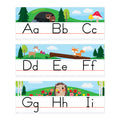 Woodland Friends Alphabet Line Bulletin Board
