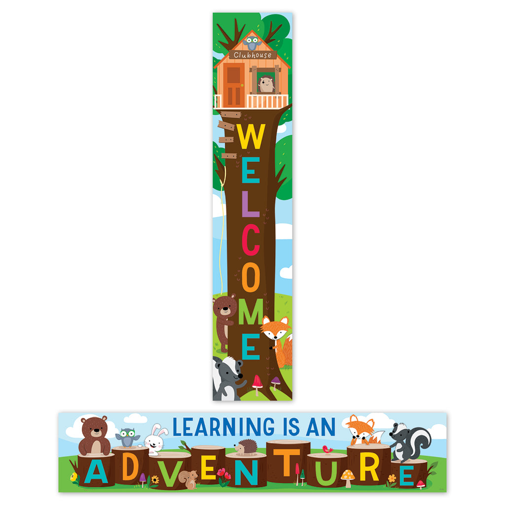 Woodland Friends Welcome Banner