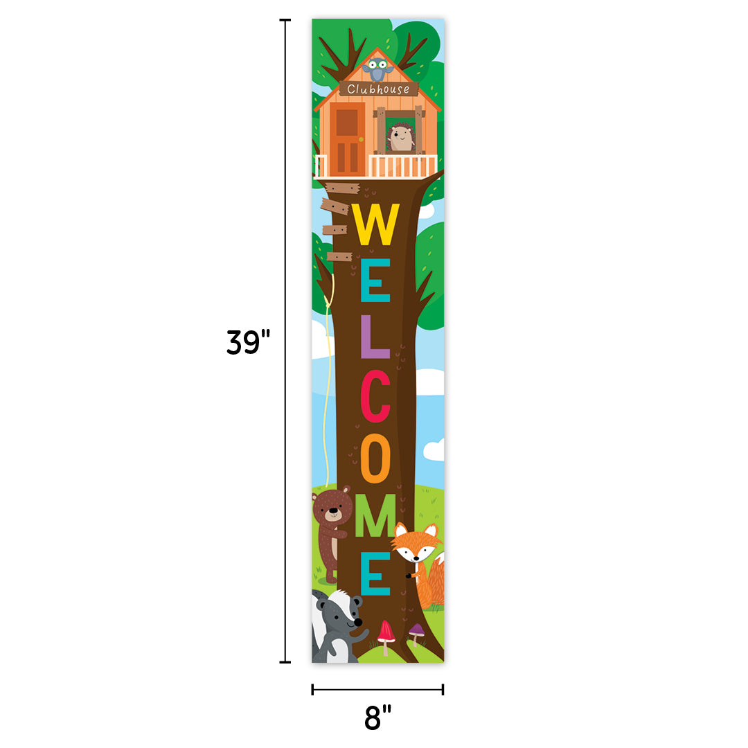 Woodland Friends Welcome Banner