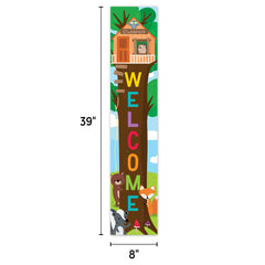 Woodland Friends Welcome Banner