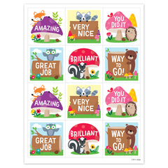 Woodland Friends Rewards Stickers