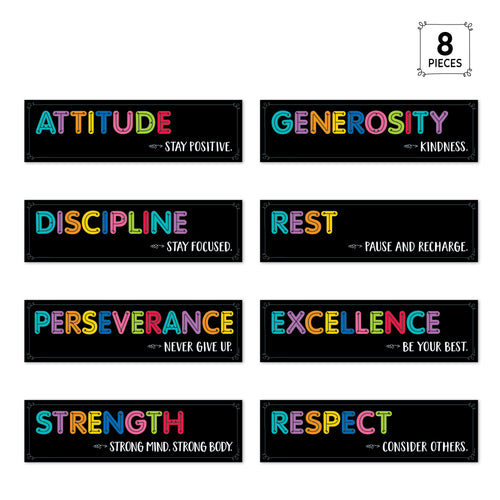 Core Decor Mindset Motivation Mini Bulletin Board