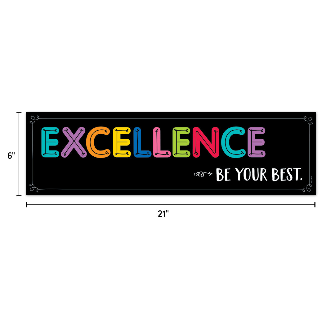 Core Decor Mindset Motivation Mini Bulletin Board