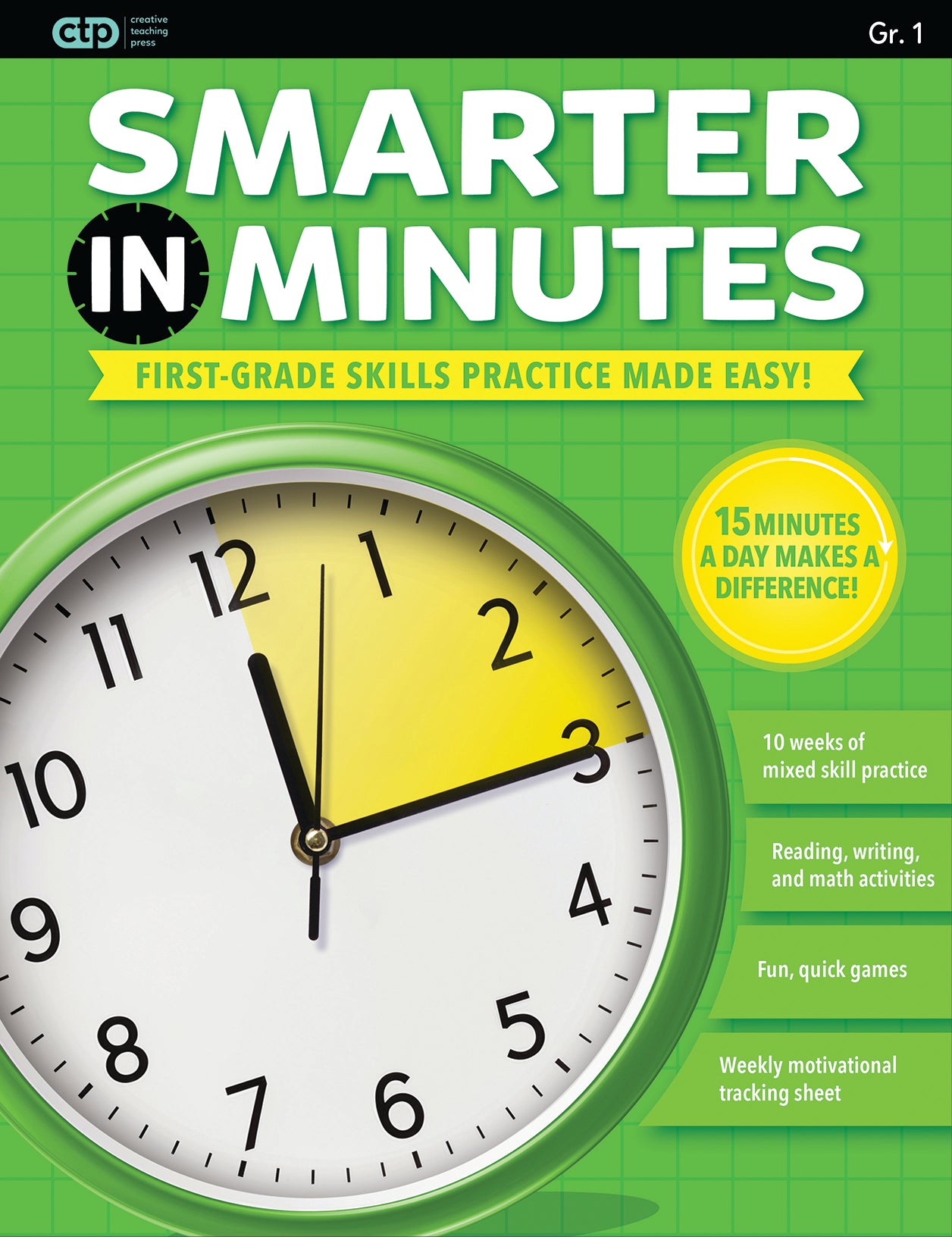 Smarter in Minutes Grade 1 Skills Practice Made Easy