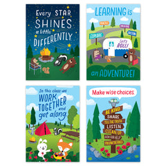 Woodland Friends Inspire U 4-Poster Pack (Woodland Friends)