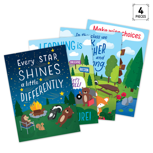 Woodland Friends Inspire U 4-Poster Pack (Woodland Friends)