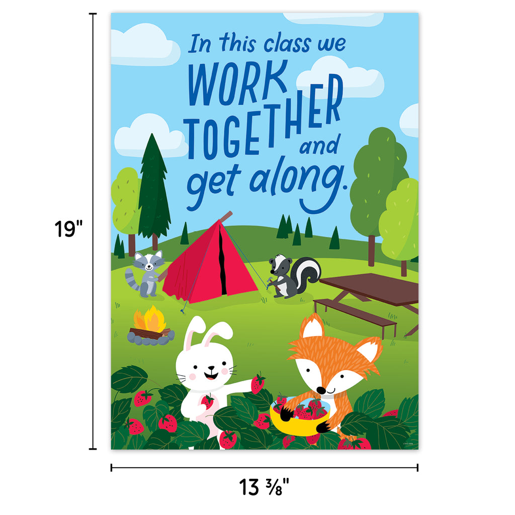 Woodland Friends Inspire U 4-Poster Pack (Woodland Friends)