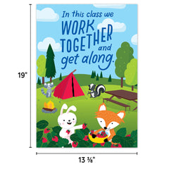 Woodland Friends Inspire U 4-Poster Pack (Woodland Friends)