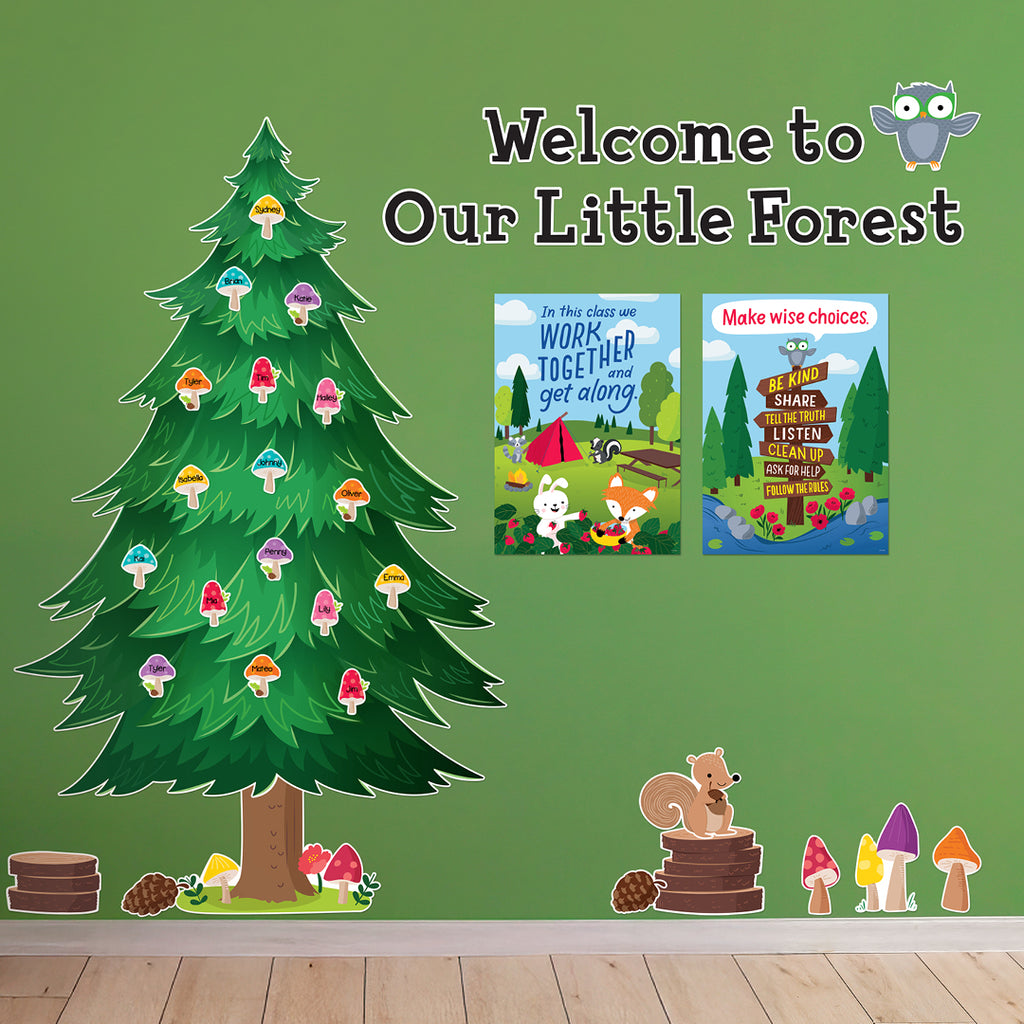 Woodland Friends Inspire U 4-Poster Pack (Woodland Friends)