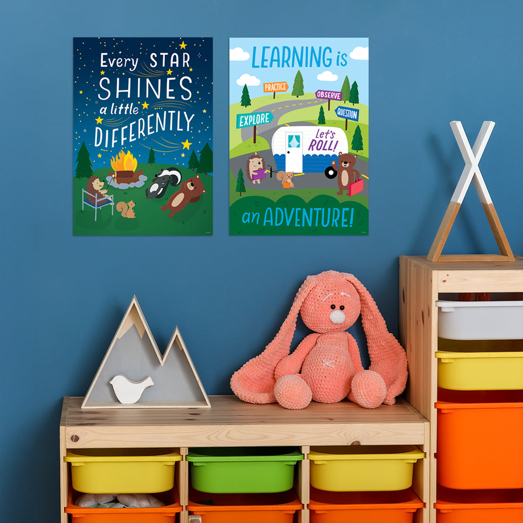 Woodland Friends Inspire U 4-Poster Pack (Woodland Friends)