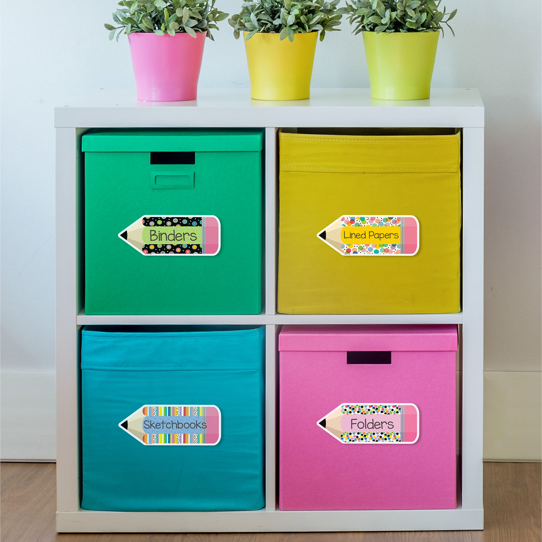 Core Decor Pattern Play Pencils 6 Inch Designer Cut-Outs