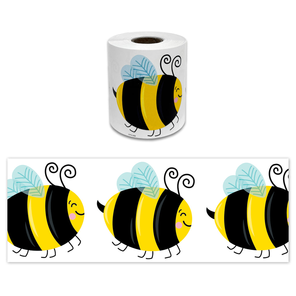 Busy Bees Rolled Border