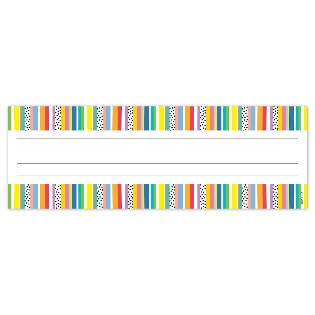 Core Decor Stripes and Dots Name Plates