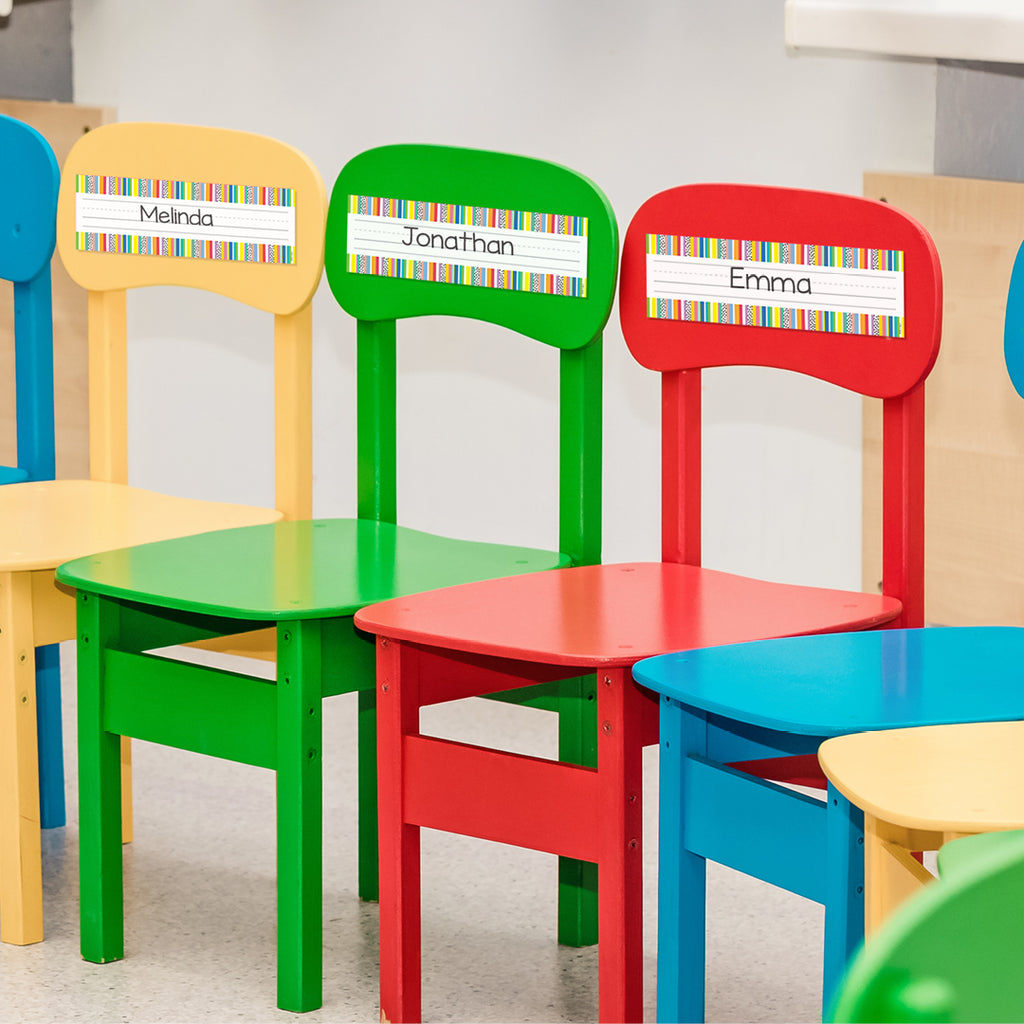 Core Decor Stripes and Dots Name Plates