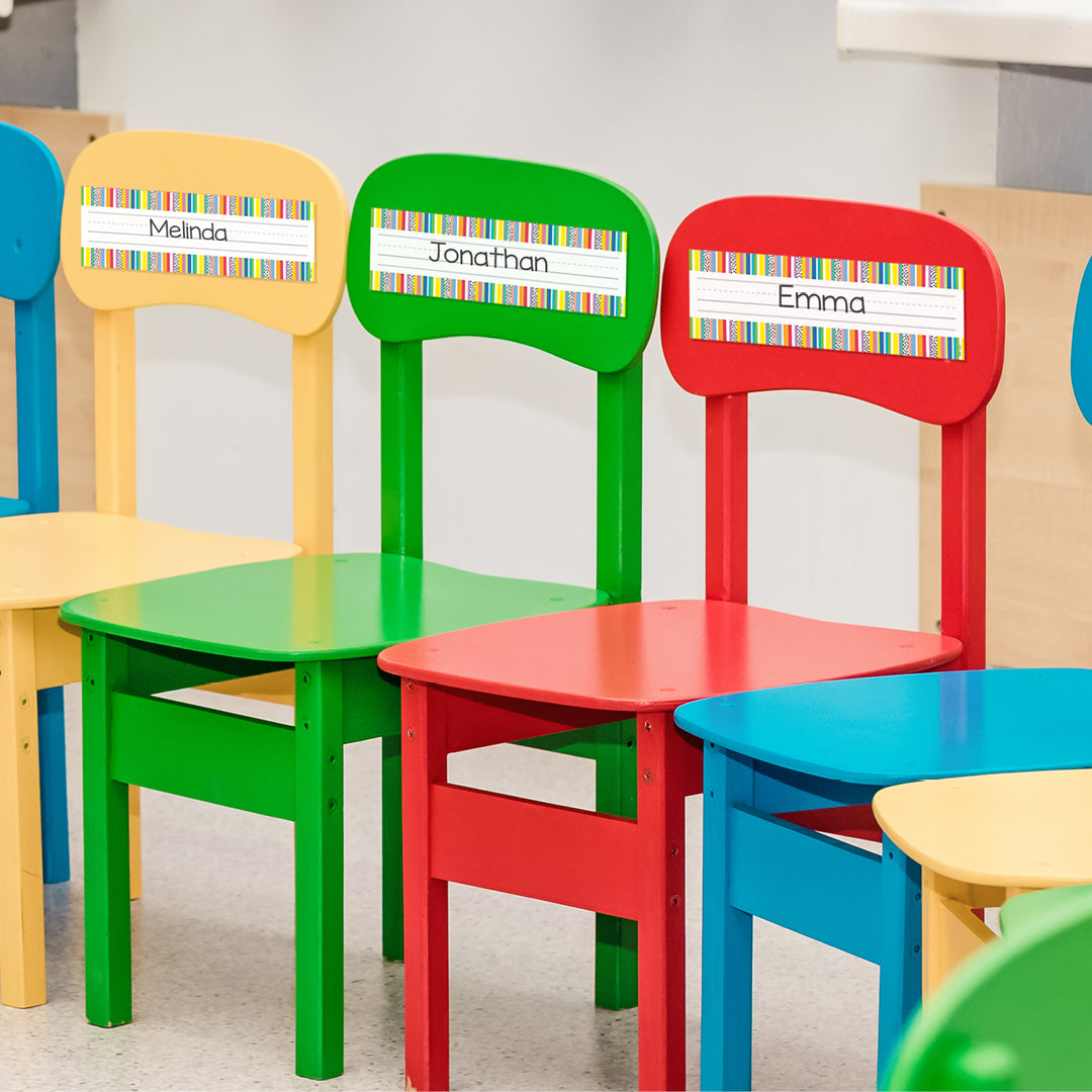 Core Decor Stripes and Dots Name Plates