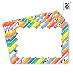 Core Decor Stripes and Dots Labels